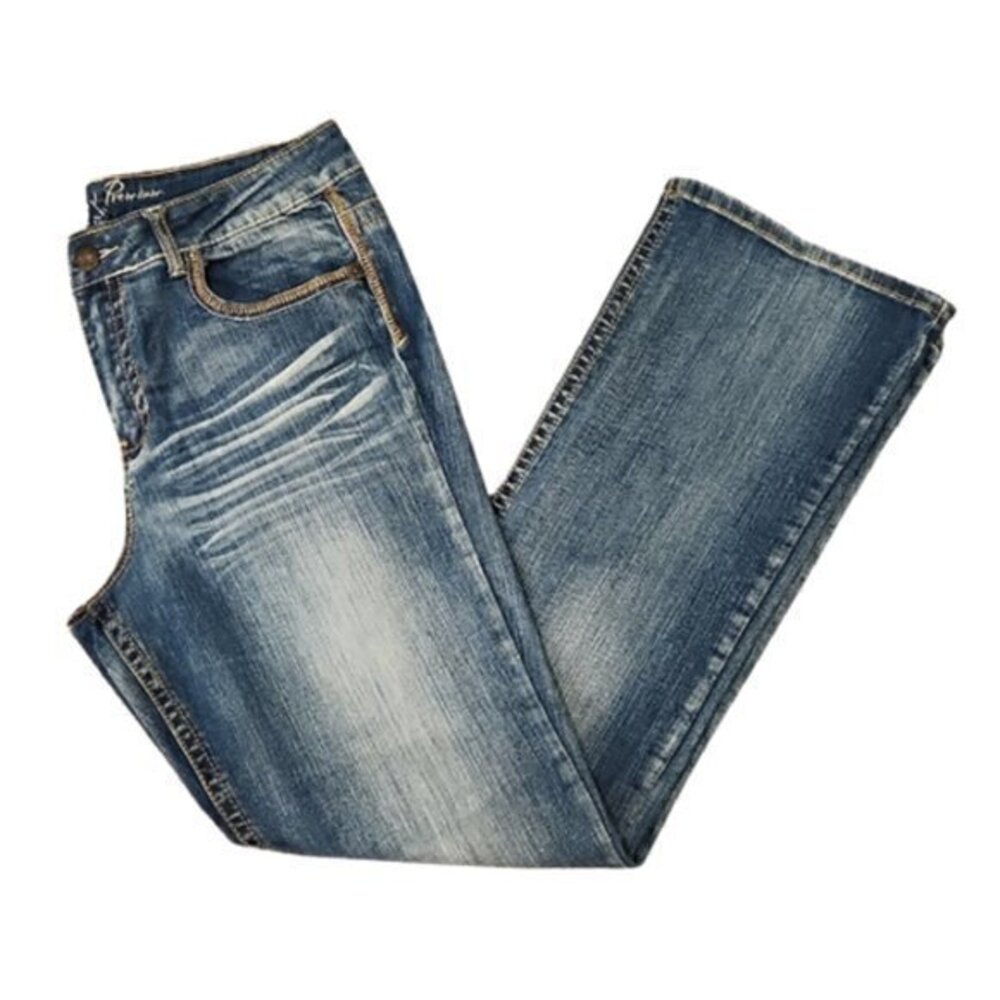 [Royal Premium] Hi Rise Boot Cut Jeans - Size 12
